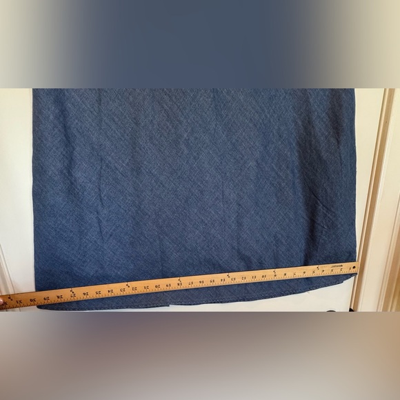 GAP 1969 Denim A-Line - shift dress with pockets - Size Large - EUC - Picture 10 of 10